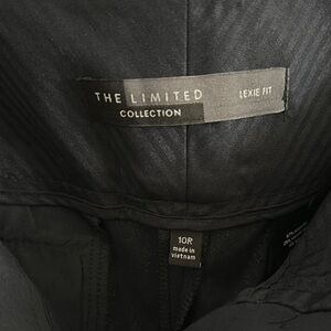 The Limited Black Buttoned Trousers